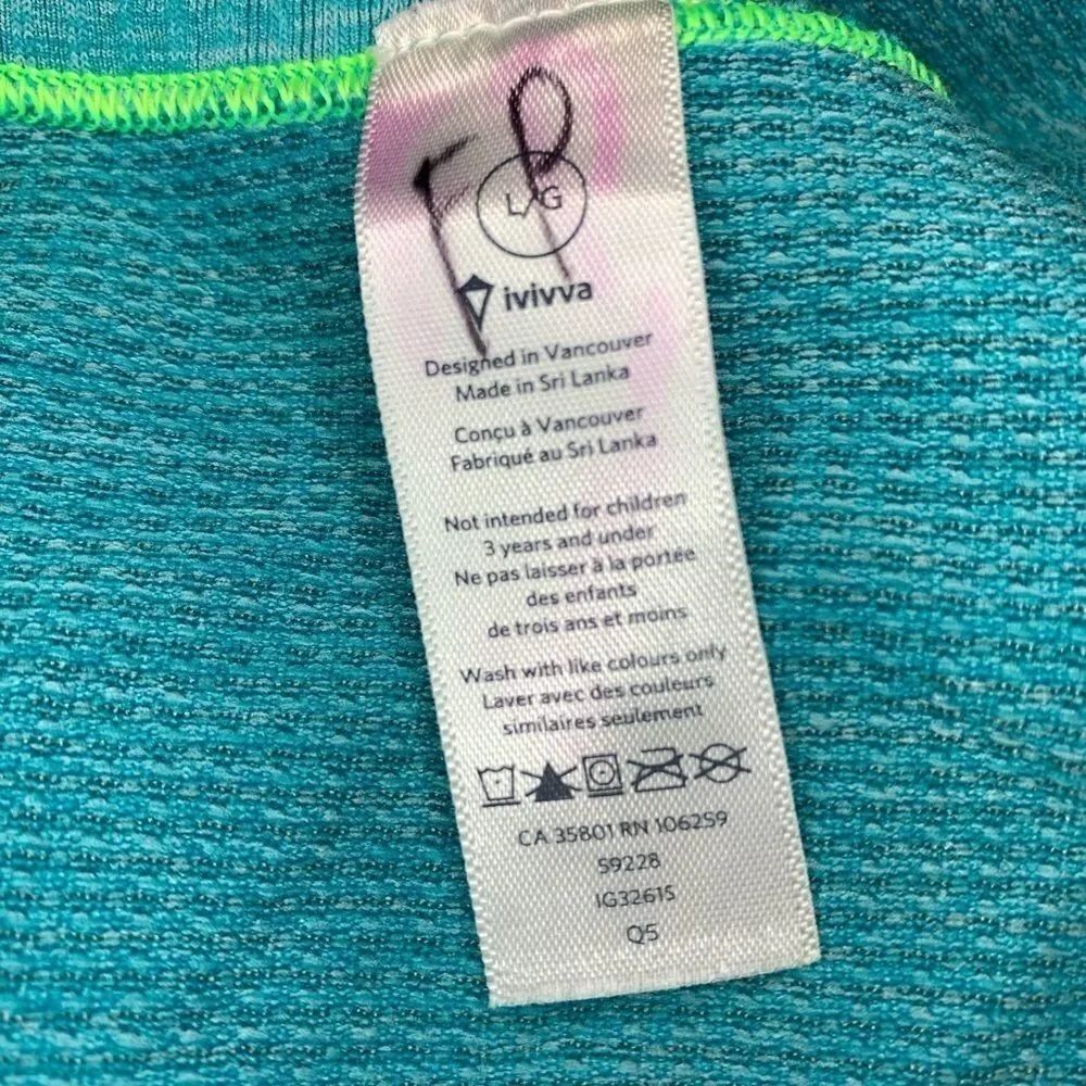 Ivivva Fly Tech Long Sleeve top - Picture 4 of 5